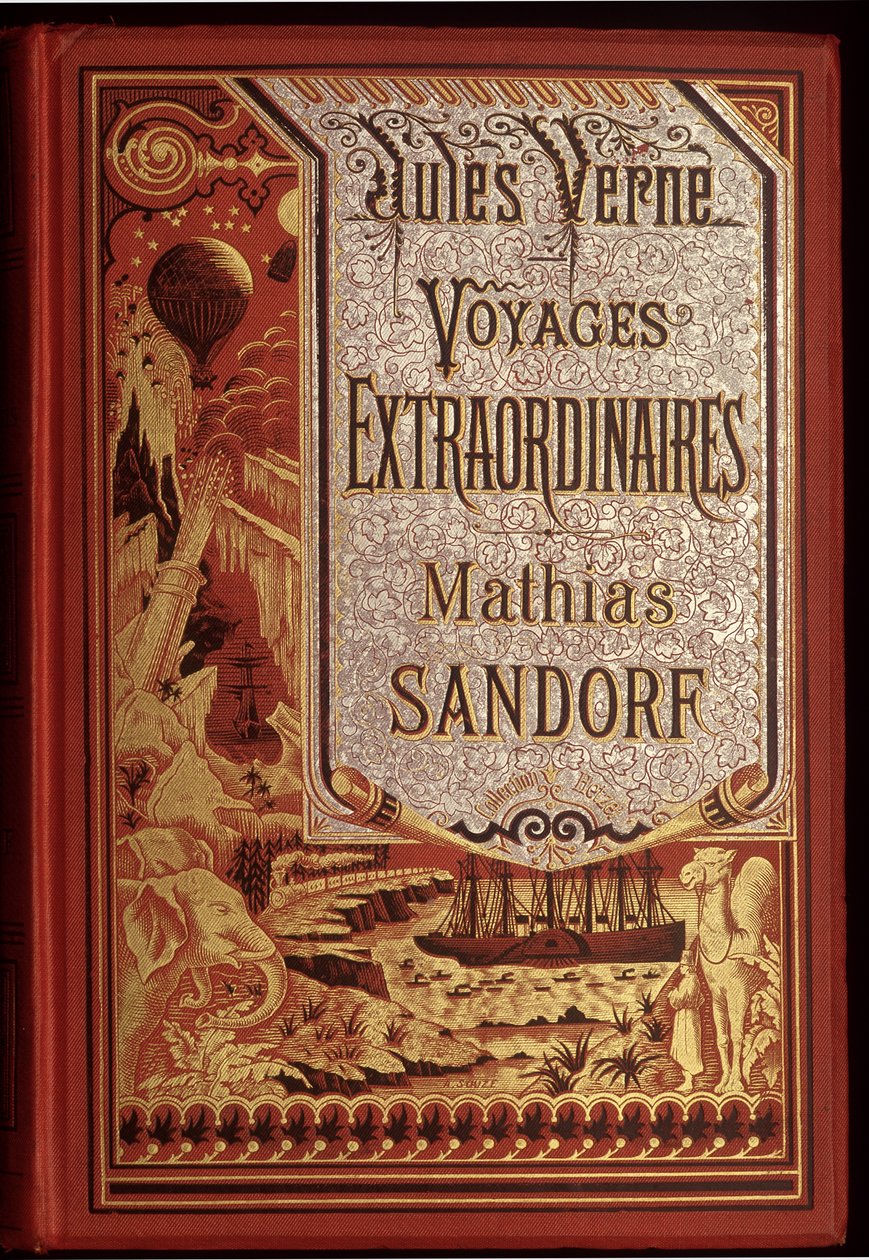 Cover of the book Mathias Sandorf, novel by Jules Verne by Unknown artist