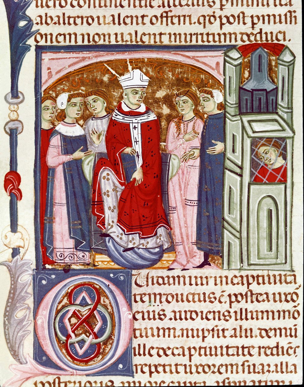 Criminal imprisoned (miniature) by Unknown artist