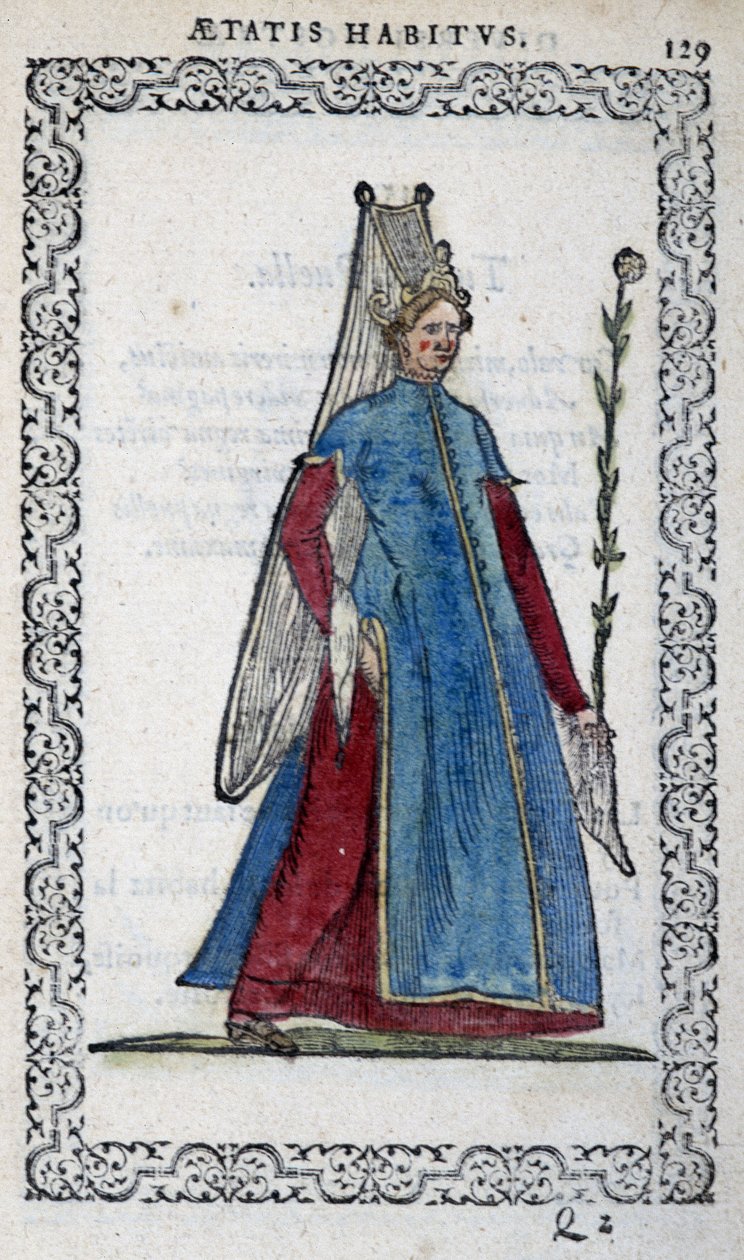 Turkish Lady - in “Habits et effigies” by Jean Sulperius by Unknown artist