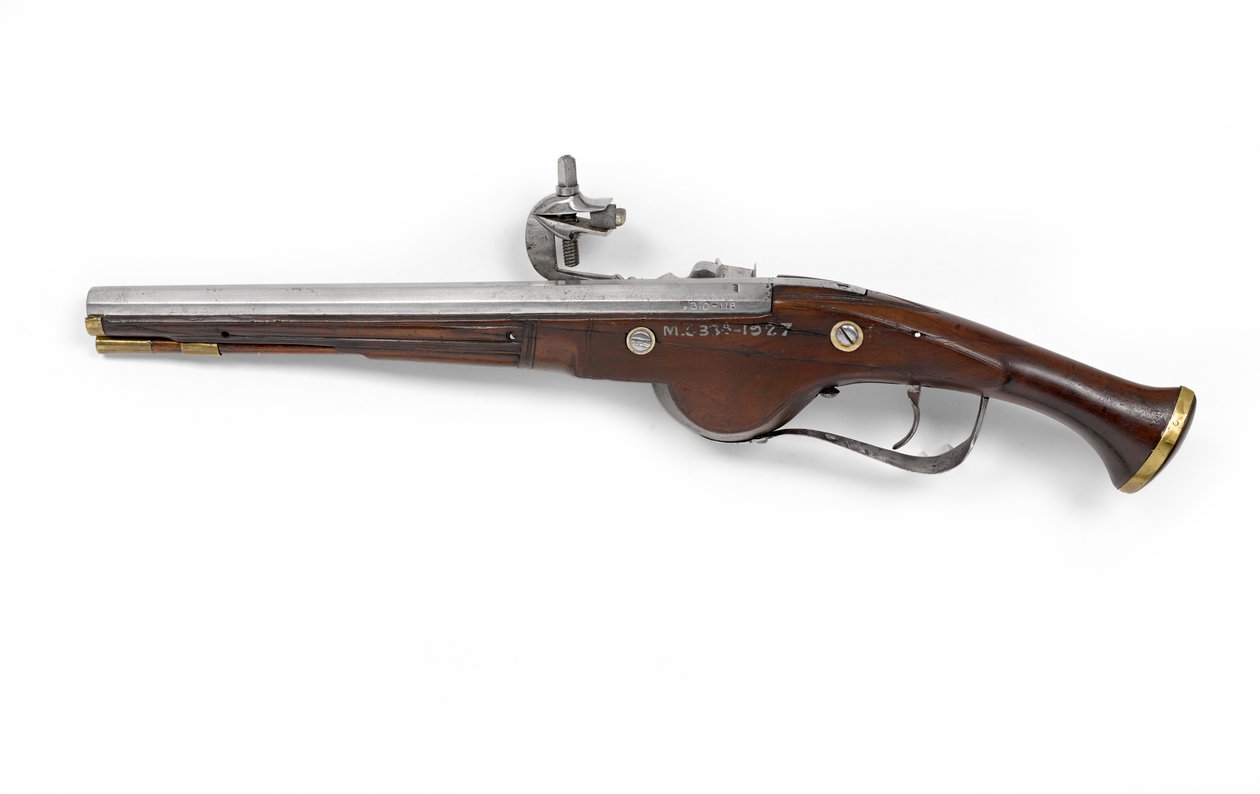 Dutch or German wheellock pistol, c.1630 by Unknown artist