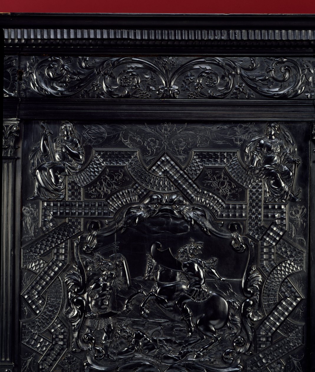 Horatius Cocles Defends the Sublicius Bridge in Rome (detail) by Unknown artist