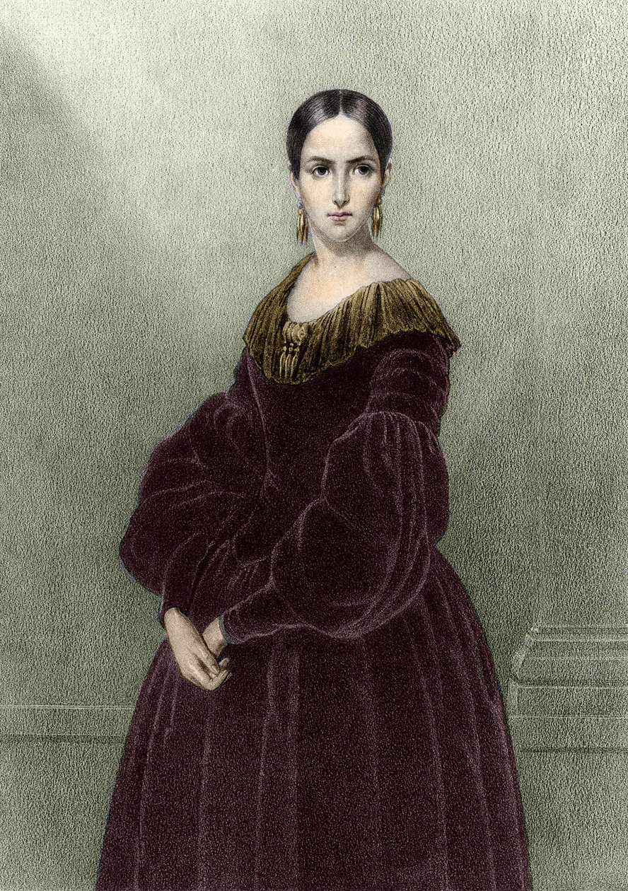 Elisabeth Rachel Félix, known as Mademoiselle Rachel, French tragedian by Unknown artist