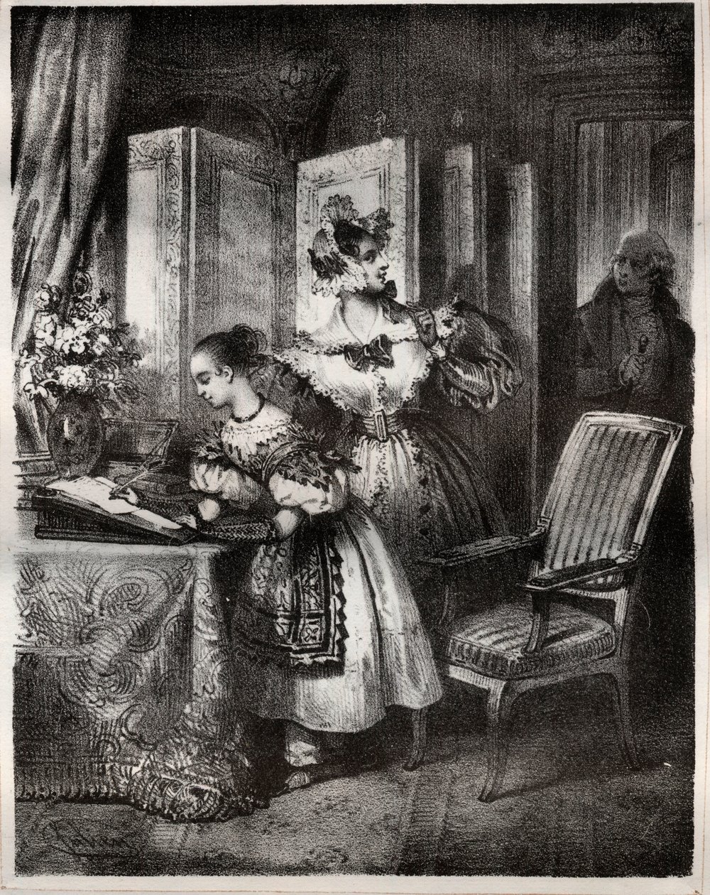 Engraving for the novel 