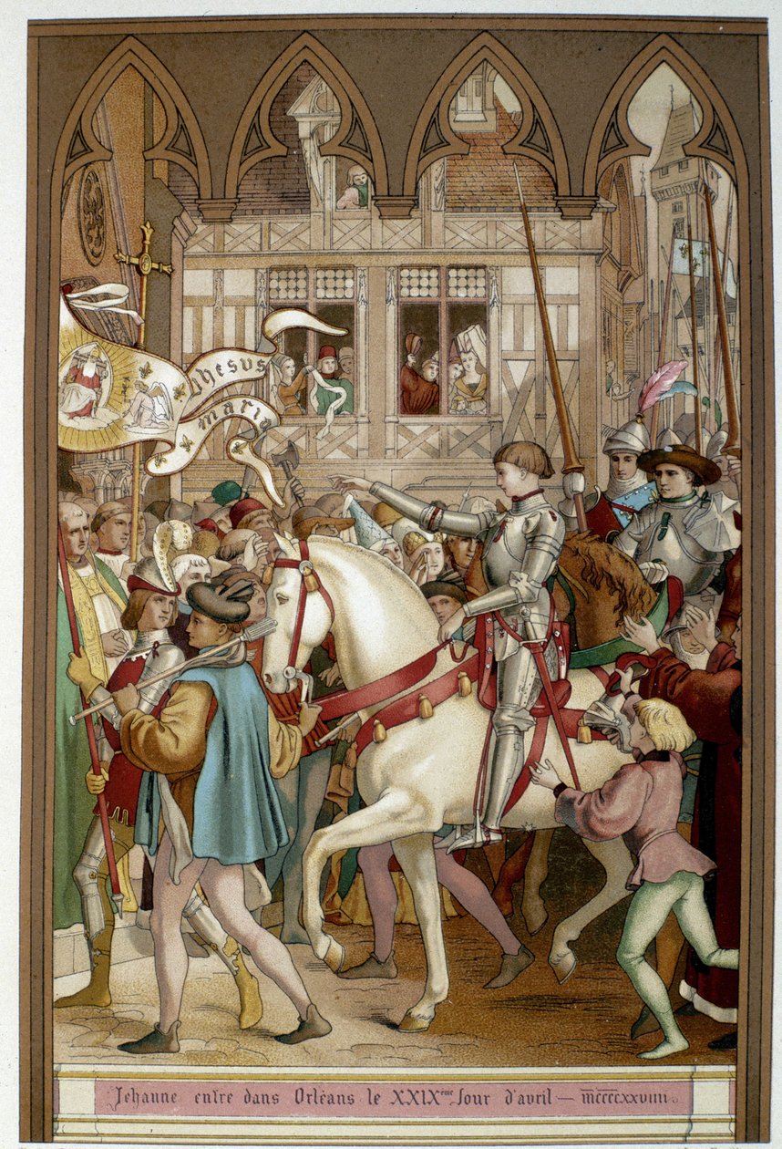 Entrance of Joan of Arc in Orléans - in 