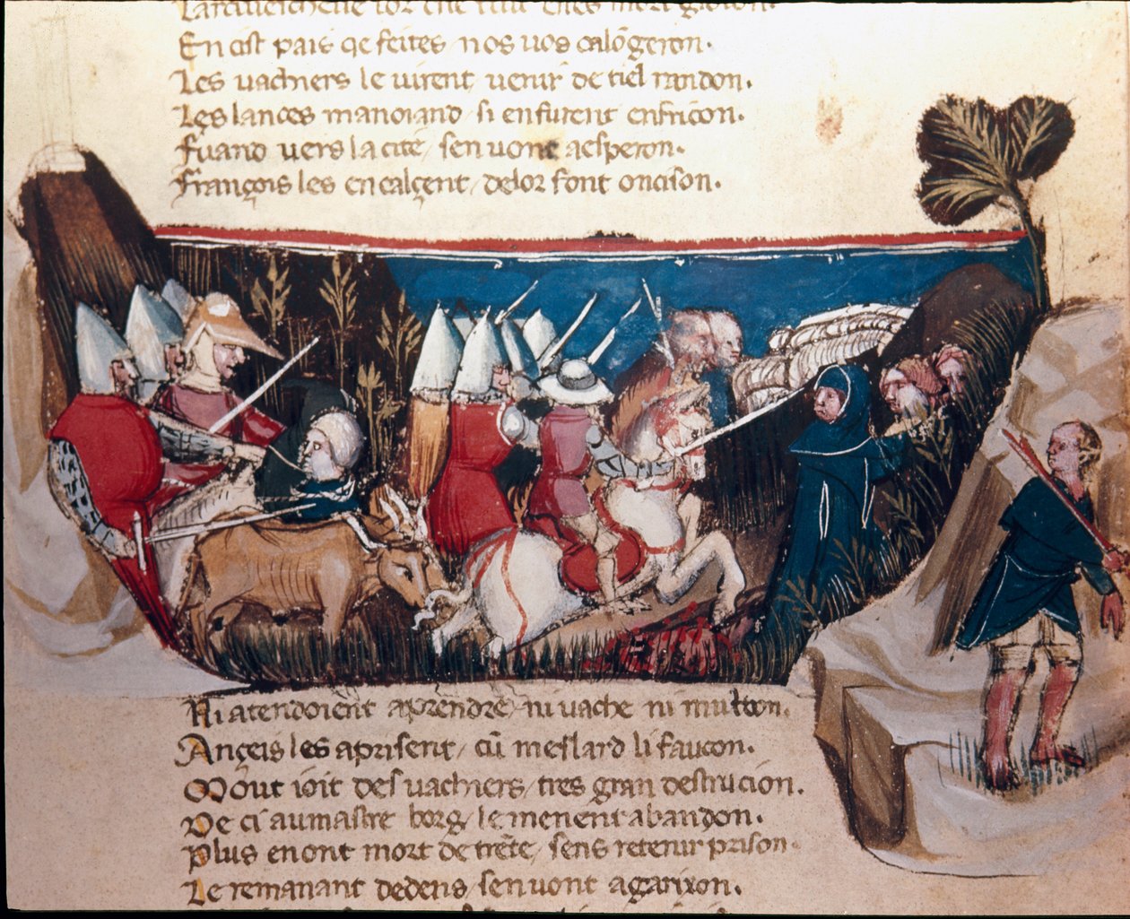 Entry to Spain (Miniature) by Unknown artist