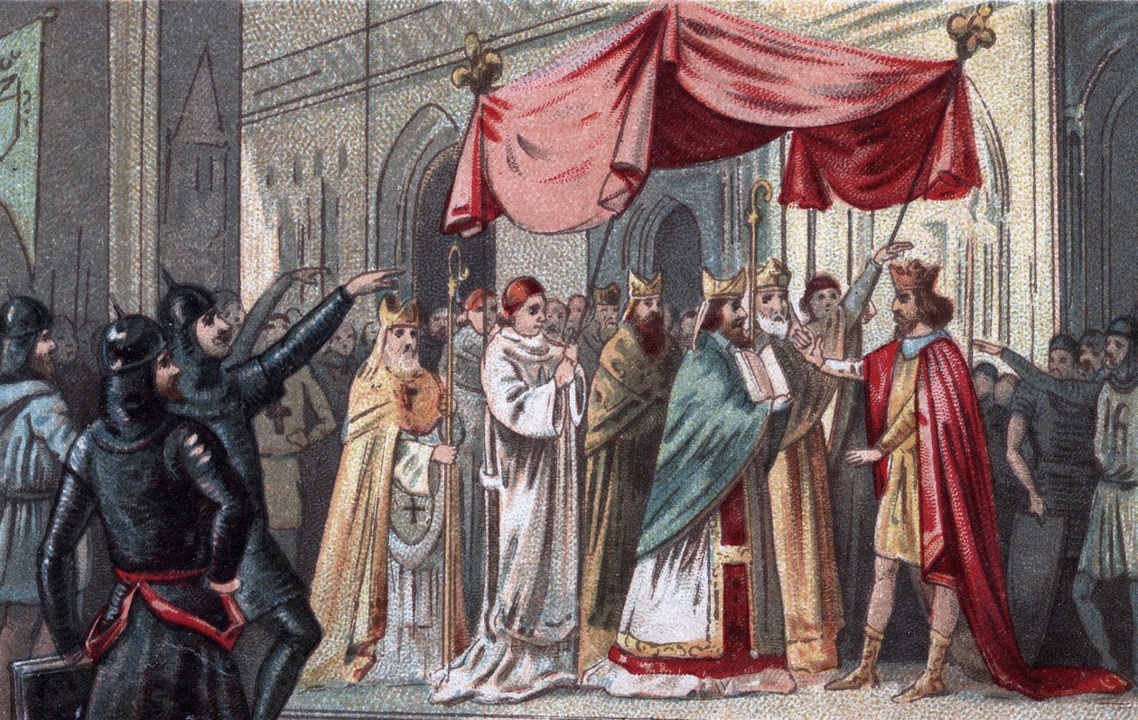 Eudes (Odo) (c. 860 - 898), Count of Paris and Troyes, Elected King of France by Unknown artist