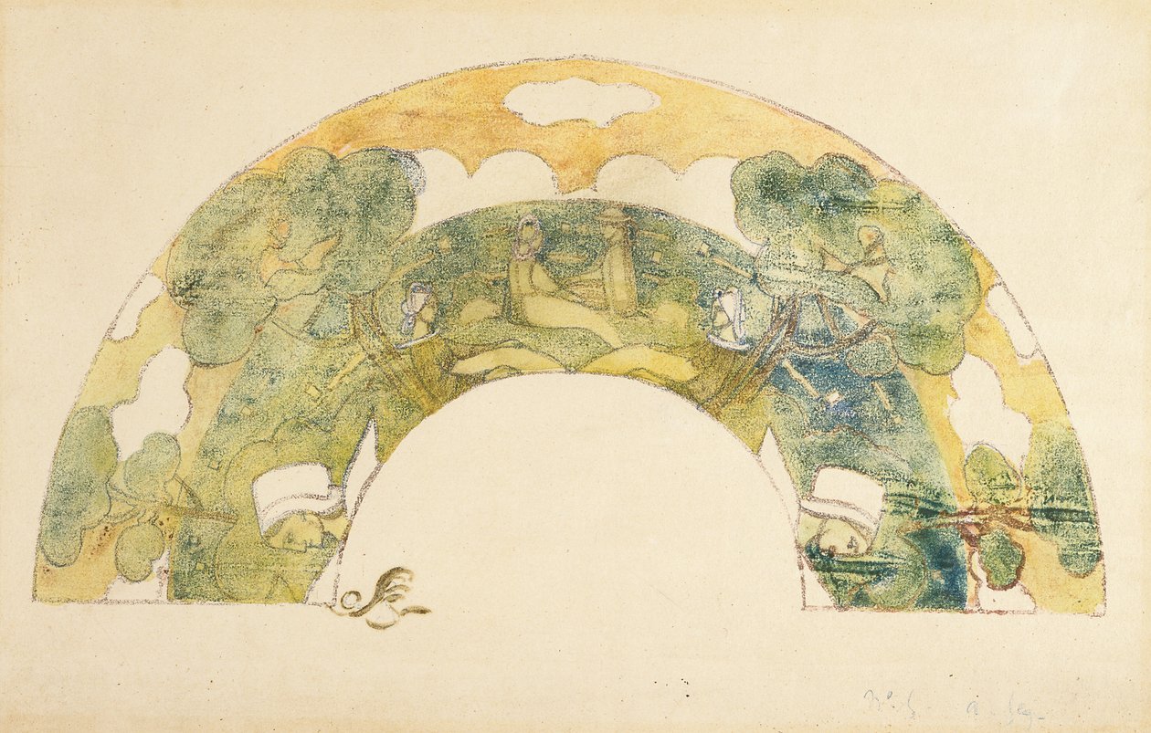 Fan - Bretons By The Sea by Unknown artist