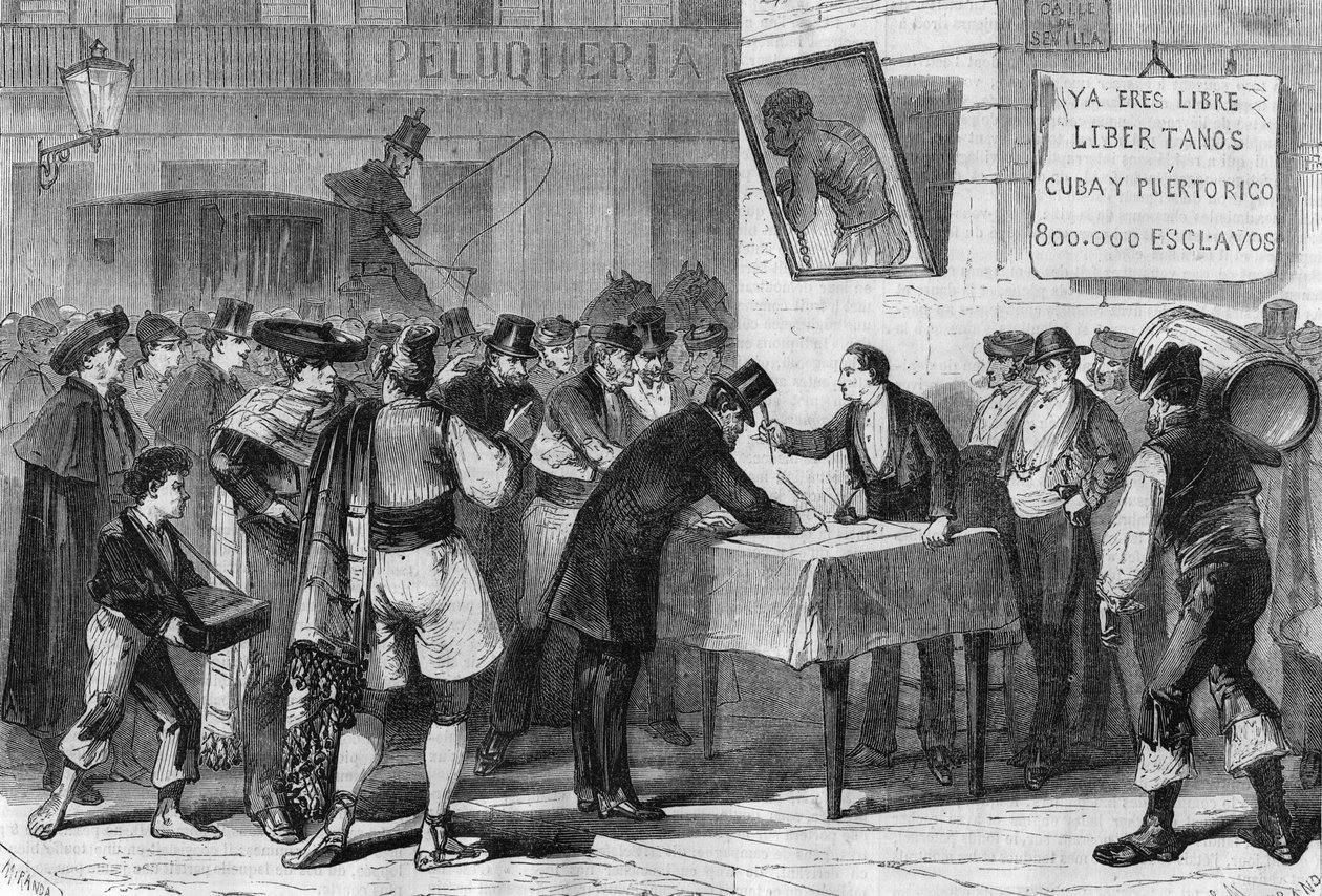 Events in Spain in 1885: public subscription in Madrid for the purchase ...