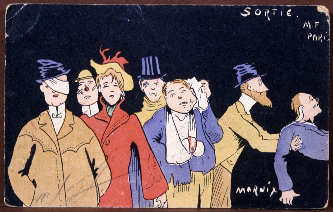 Exit M. F. Paki, Early 20th Century by Unknown Artist