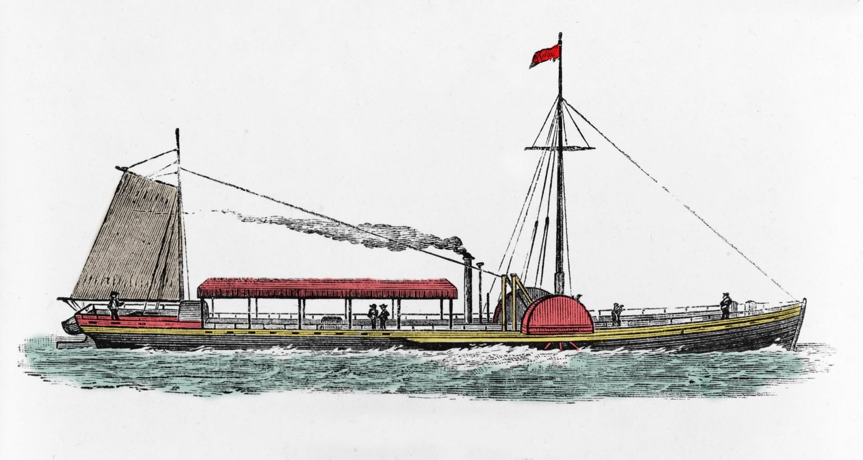 First Voyage of the Steamboat 