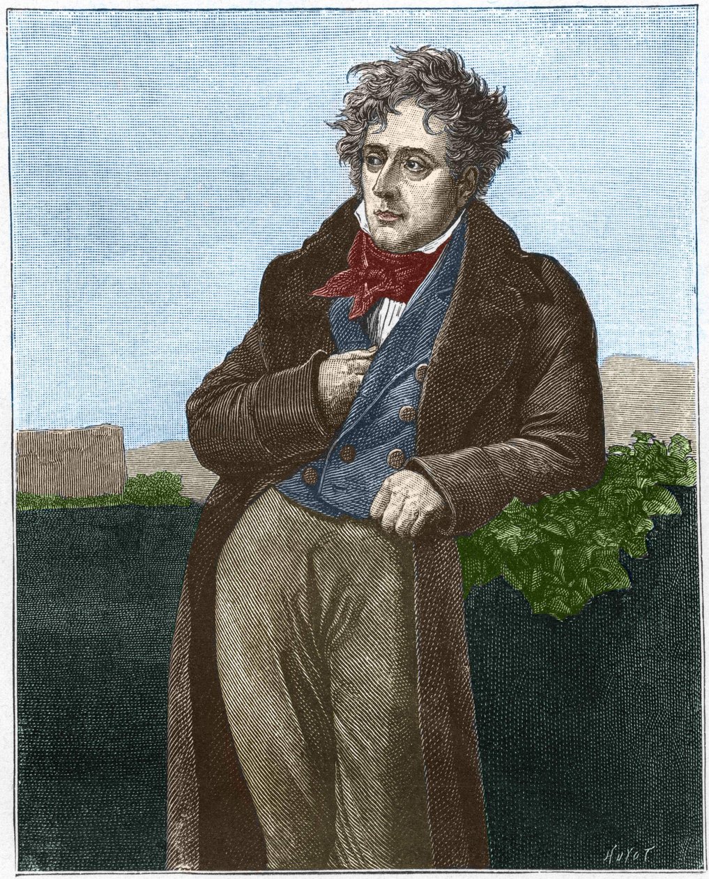 François René Chateaubriand by Unknown artist