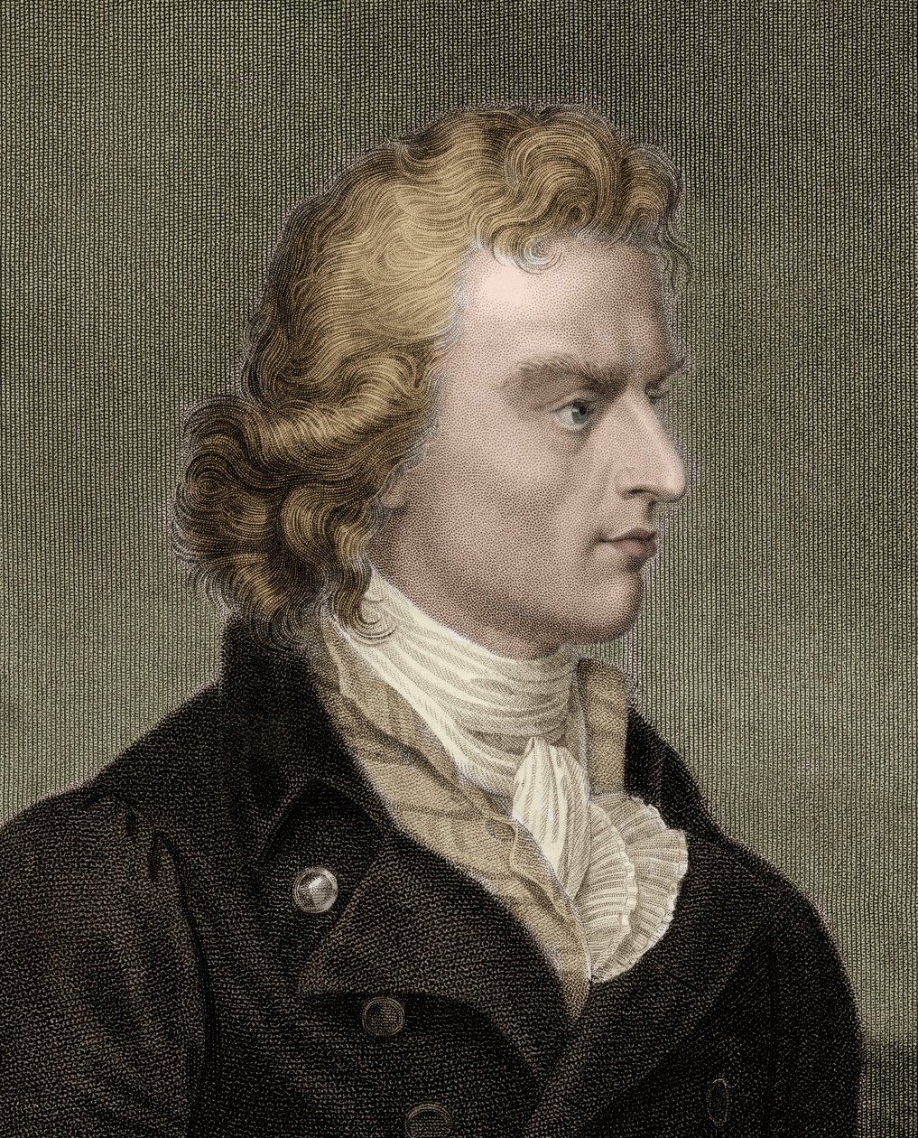 Friedrich Von Schiller (1759-1805) (engraving) by Unknown artist