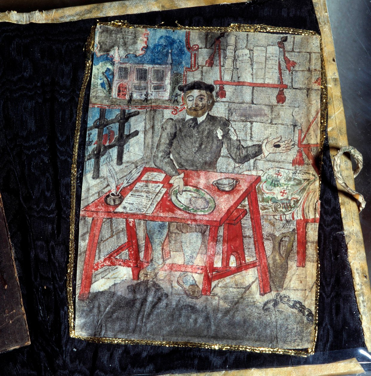 Frontispiece of the collection of poems by Luis Vaz de Camoes by Unknown artist