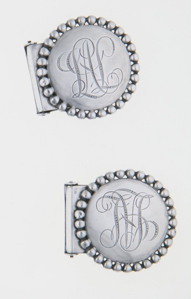 Garter buckles by Unknown artist
