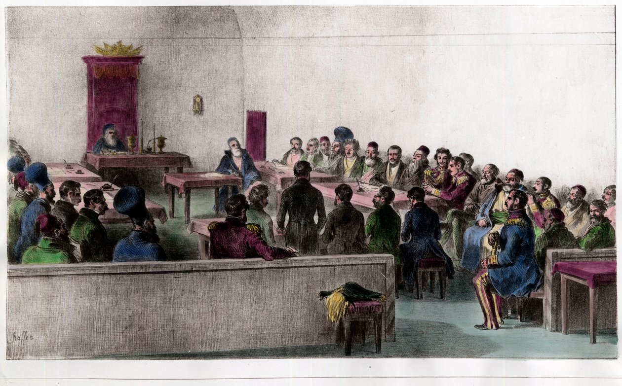 General Assembly of Boyars by Unknown artist