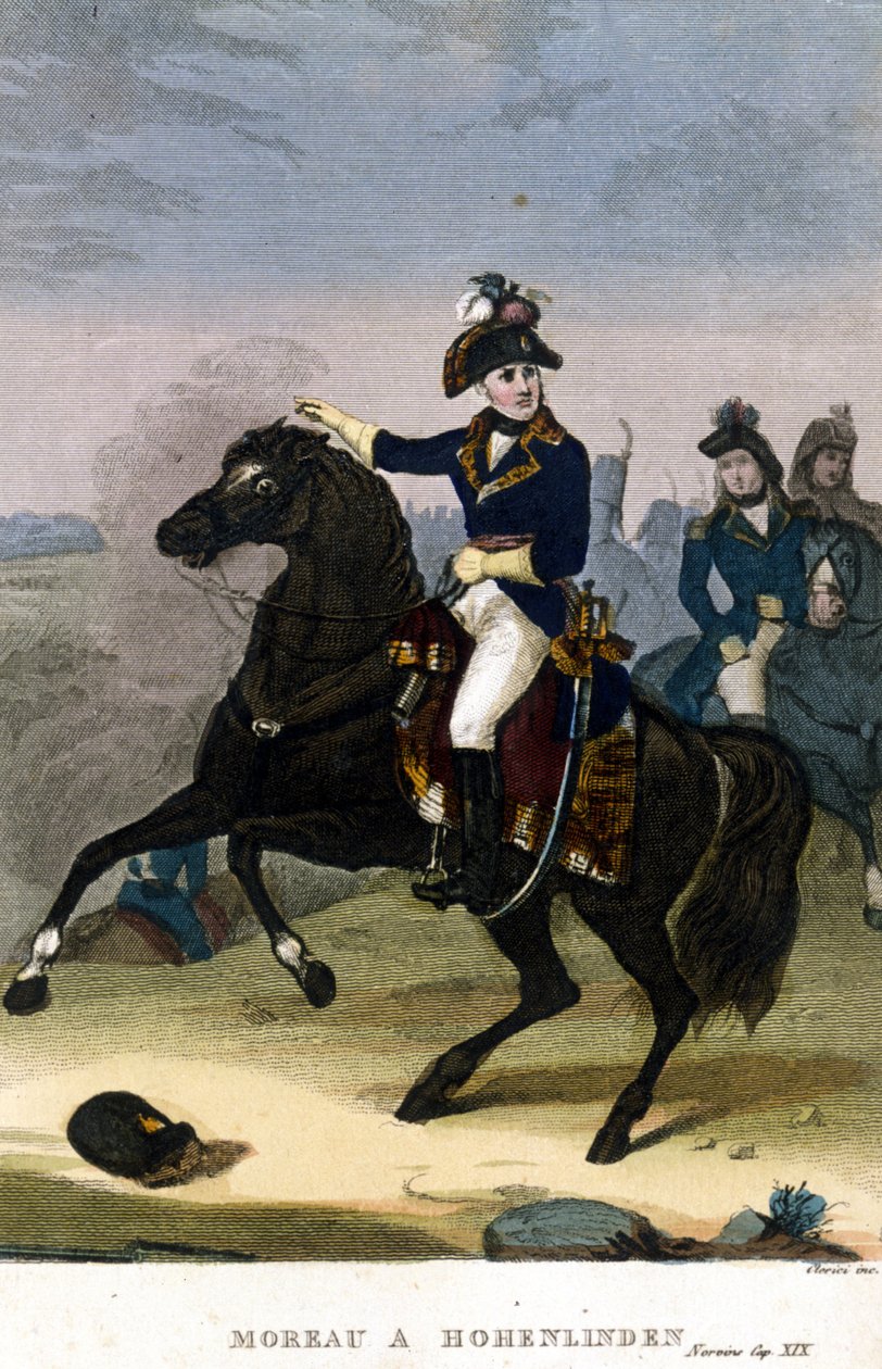 General Jean Victor Moreau at Hohenlinden on December 3 by Unknown artist