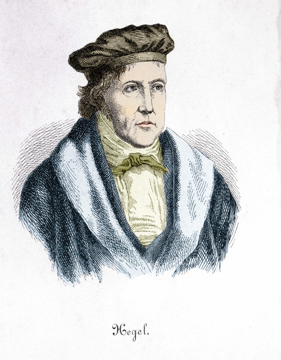 Georg Wilhelm Friedrich Hegel (1770 - 1831), German philosopher by Unknown artist