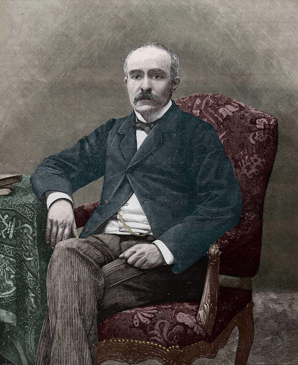 Georges Clemenceau (1841-1929), French politician in 1885 by Unknown artist