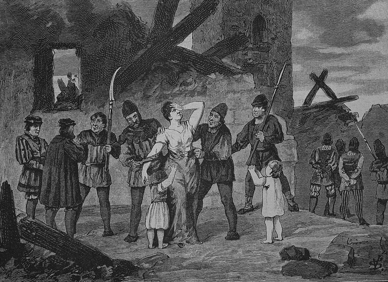 German Peasants War: The Council to Hall with His Weapons by Unknown artist
