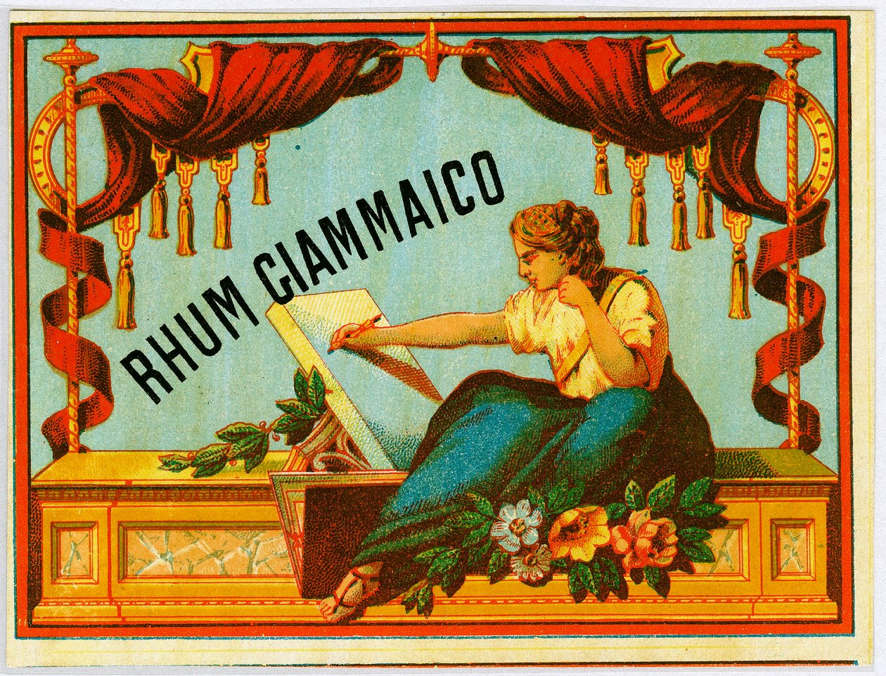 Giammaico rum alcohol advertisement by Unknown artist