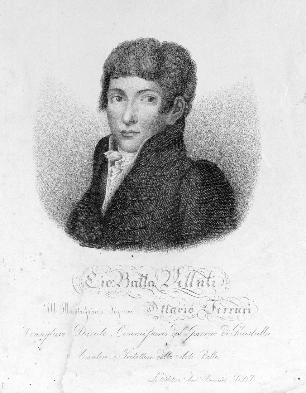 Giovanni Battista Velluti (1781-1861), last opera castrato by Unknown artist
