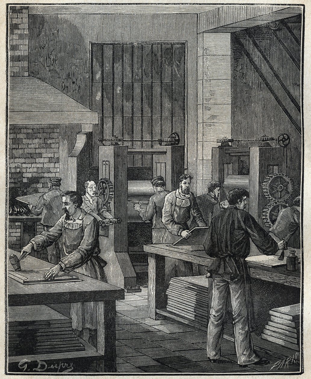 Goldsmith: preparation of the plate, preparation of the metal for the ...