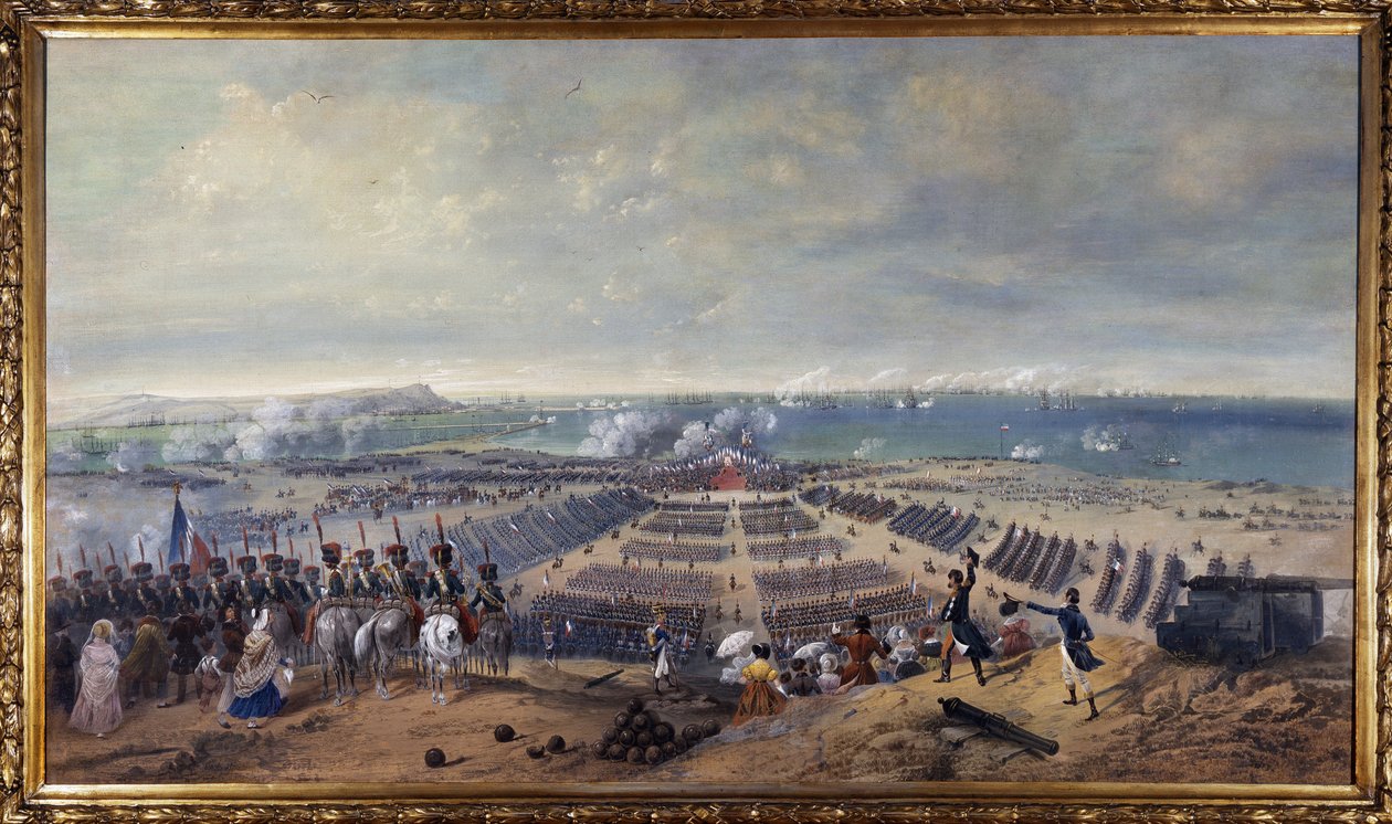 Grand parade at the military camp of Boulogne by Unknown artist