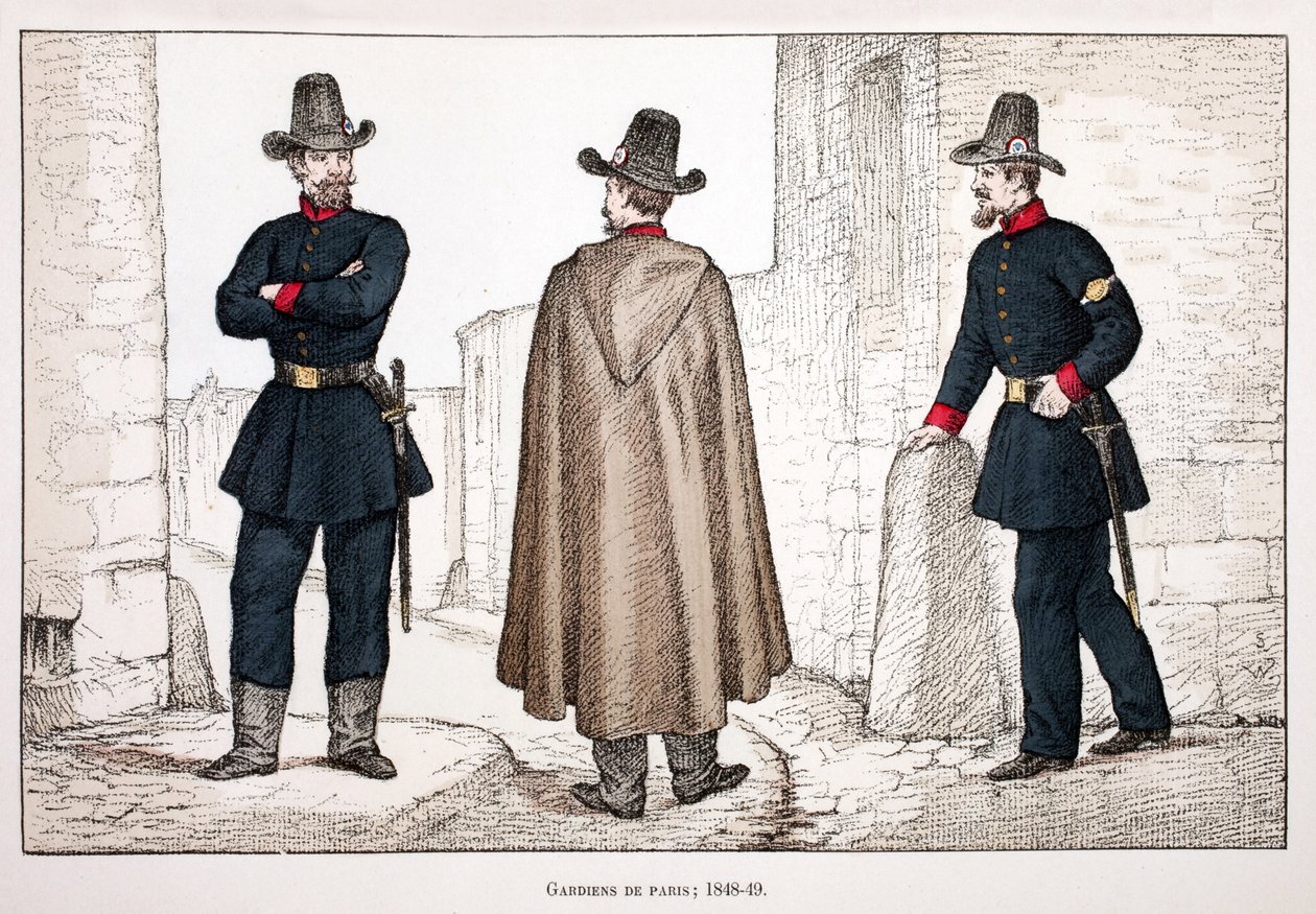Guardians of the Peace (1848-1849) (illustration from 