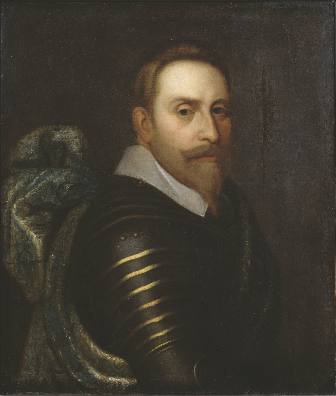 Portrait of King Gustav II Adolf of Sweden (1594-1632) by Unknown artist