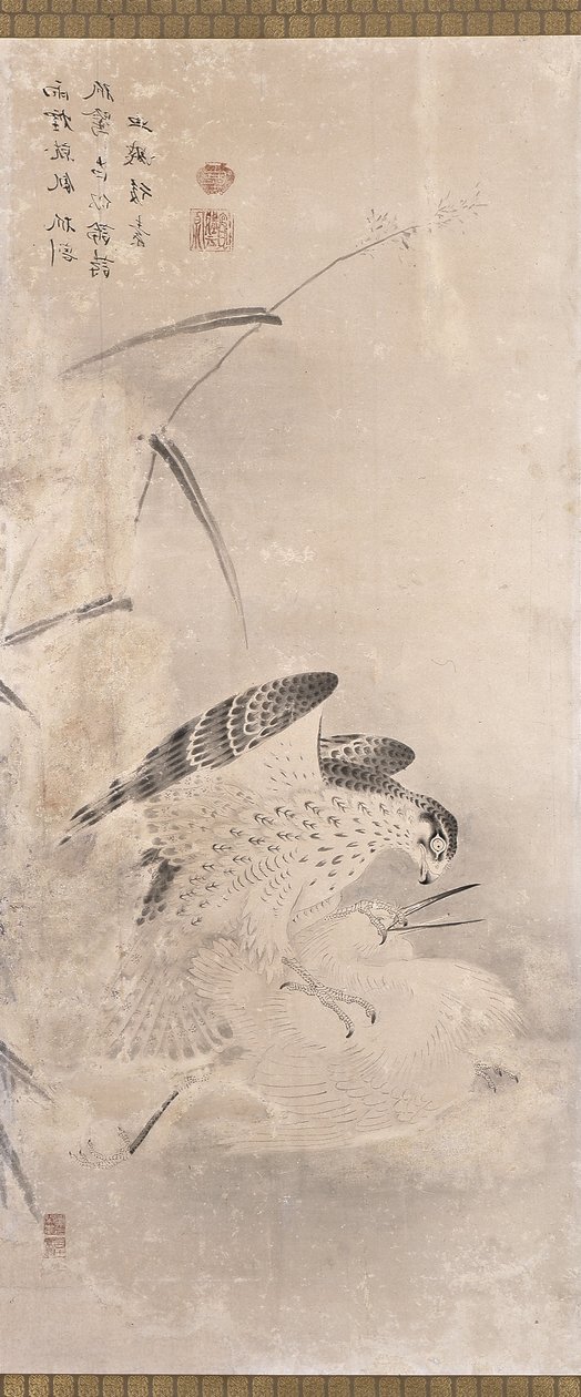 Hawks and Prey by Unknown artist
