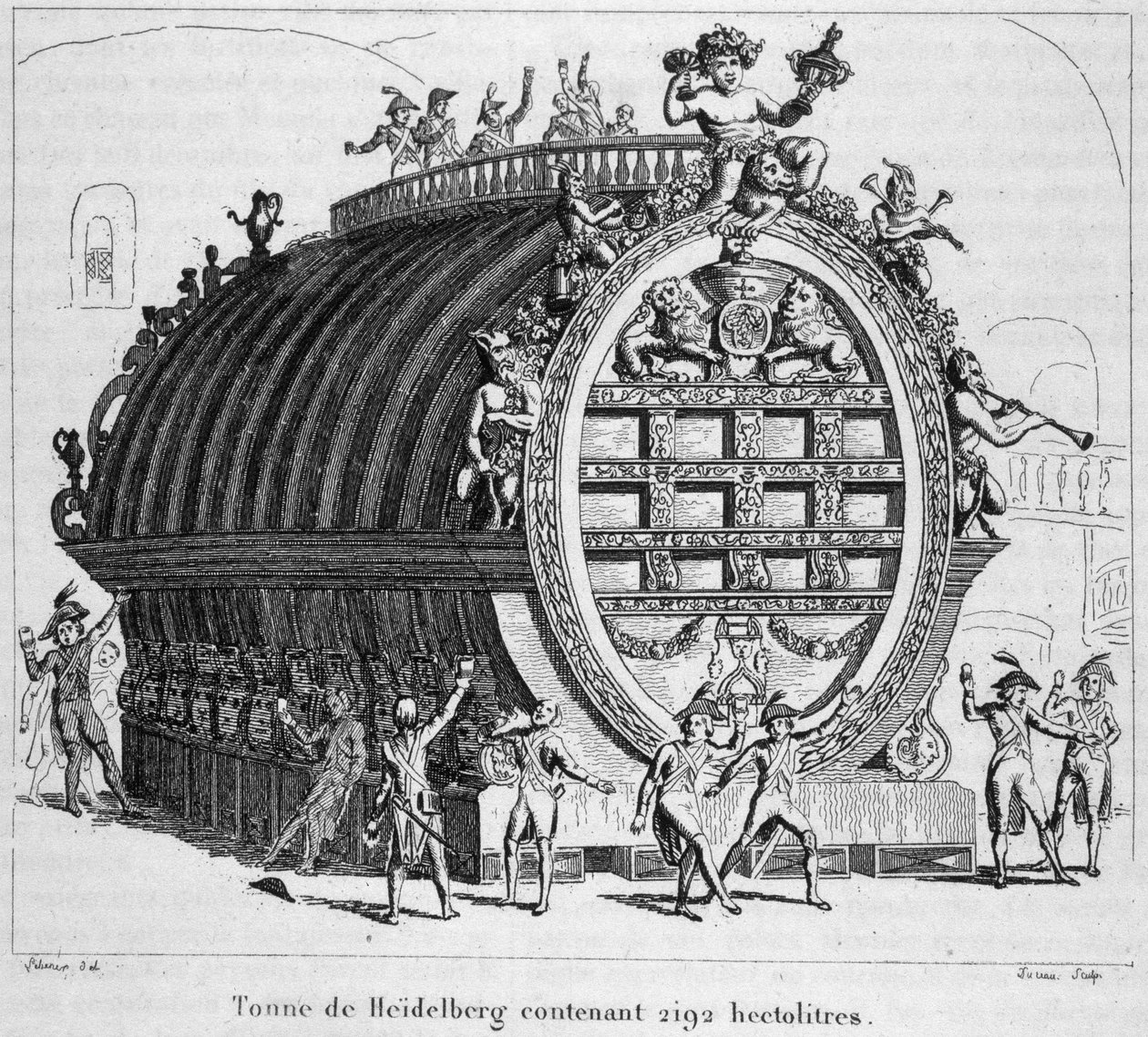 Heidelberg Tun Containing 2192 Hectolitres by Unknown artist