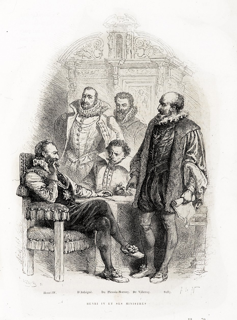 Henri IV and his ministers: Theodore Agrippa d