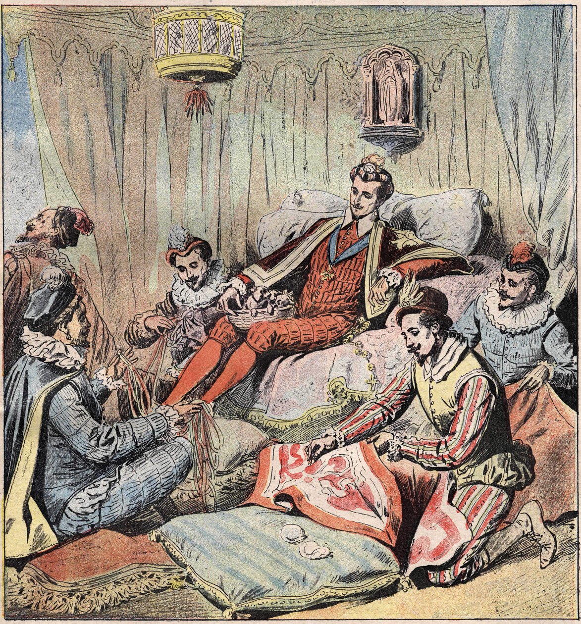 Henry III and His Cuties by Unknown artist
