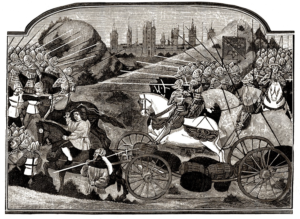 Herring Day, Rouvray-Saint-Denis (print) by Unknown artist