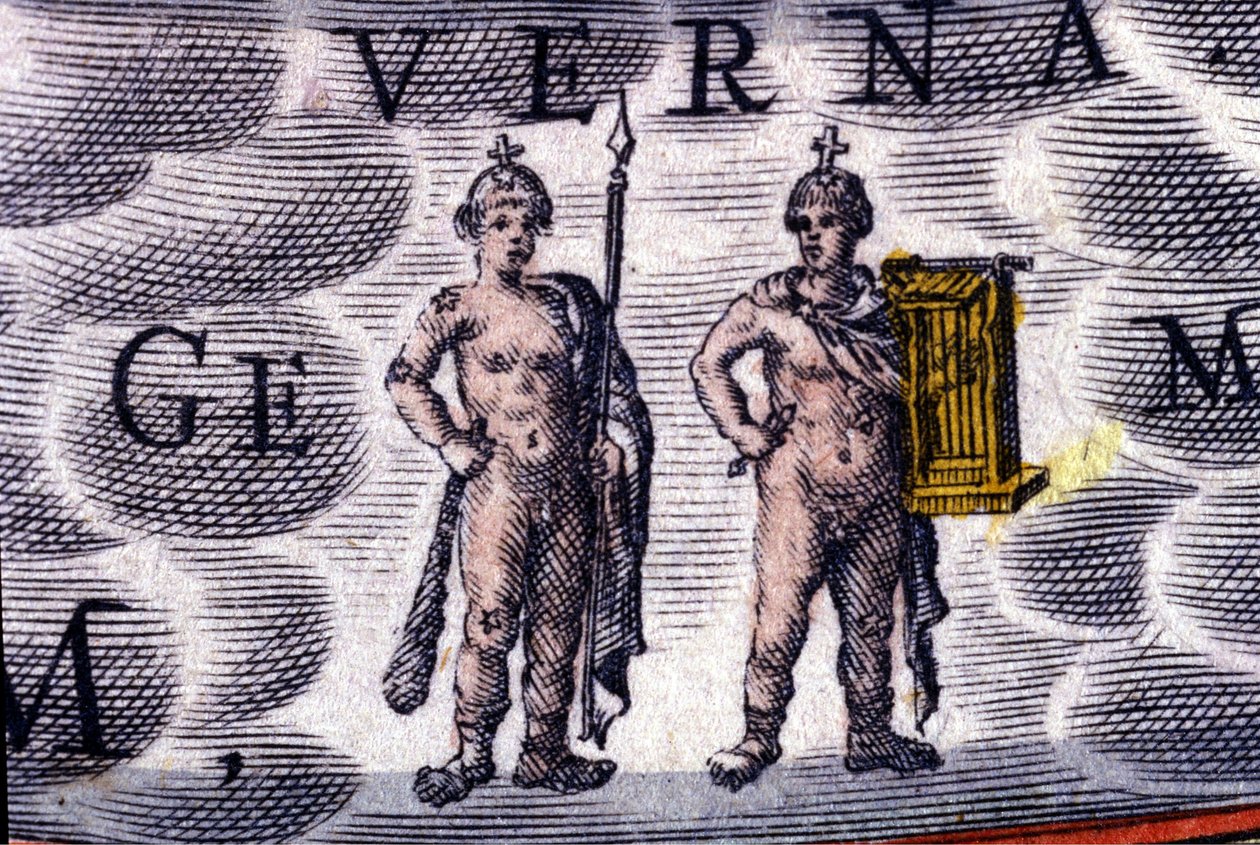 Horoscope: Sign of the Zodiac, the Gemini by Unknown artist