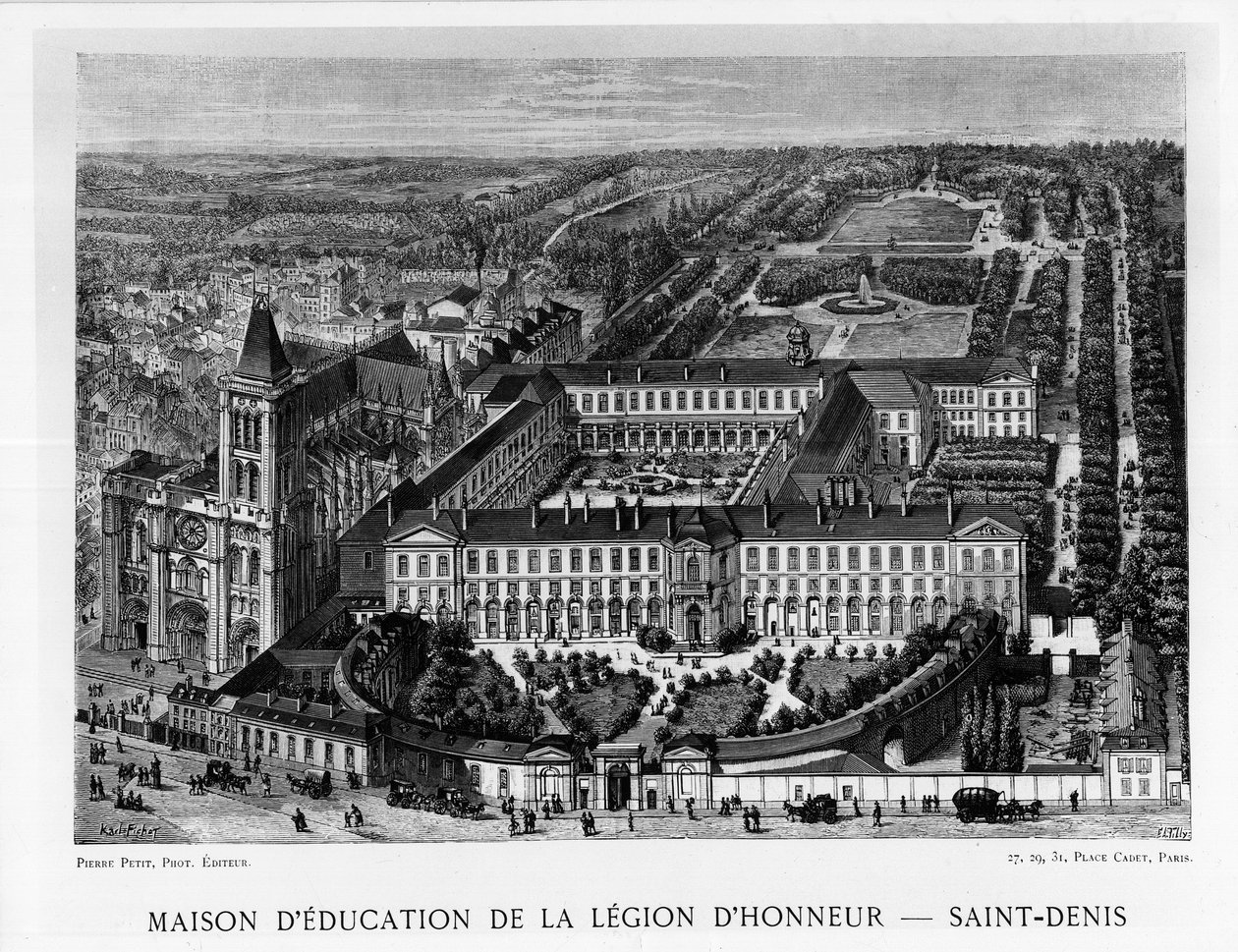 House of Education of the Legion of Honour, Saint-Denis by Unknown artist