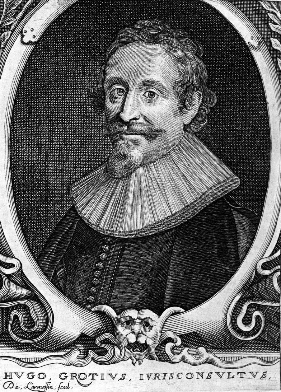 Hugo Grotius (1583-1645), Dutch lawyer and diplomat. by Unknown artist