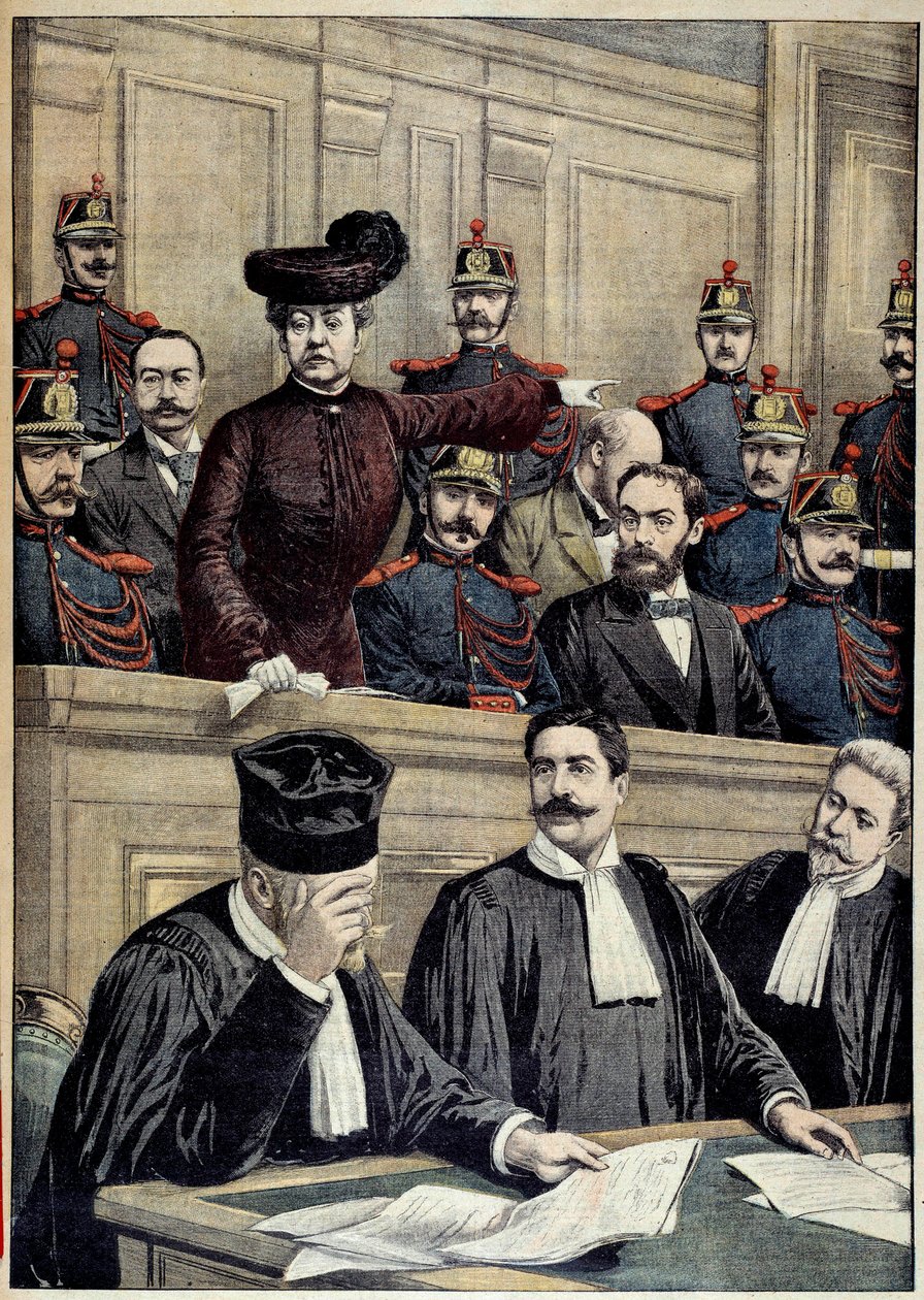 Humbert Case: The Trial of Therese Humbert by Unknown artist