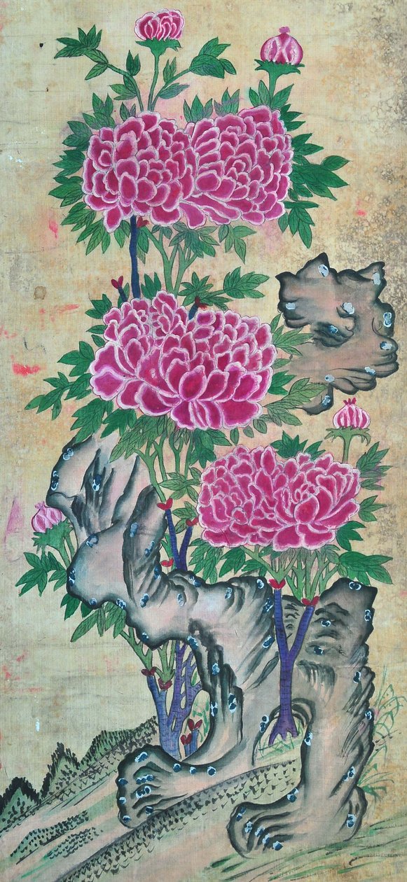 Bird and Flower Painting by Unknown artist
