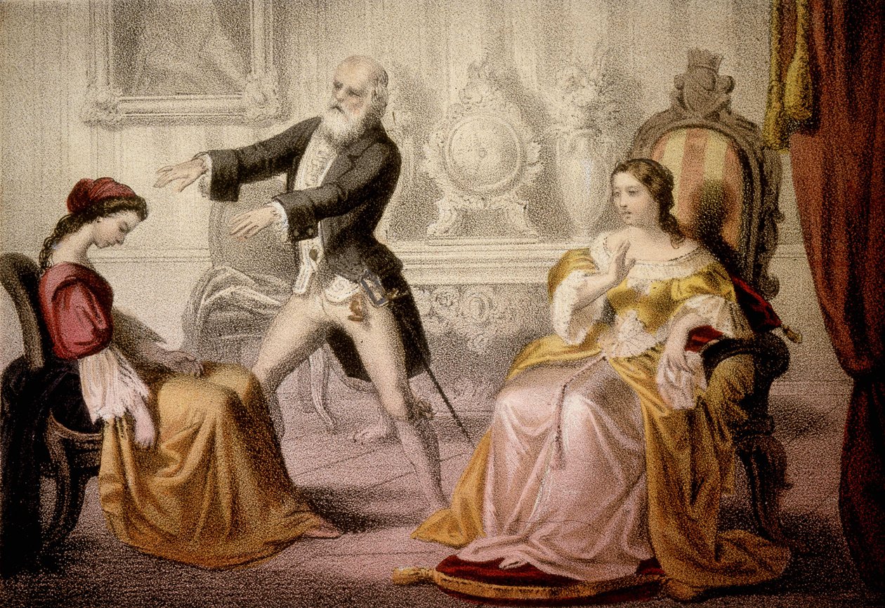 Hypnosis scene by Unknown artist