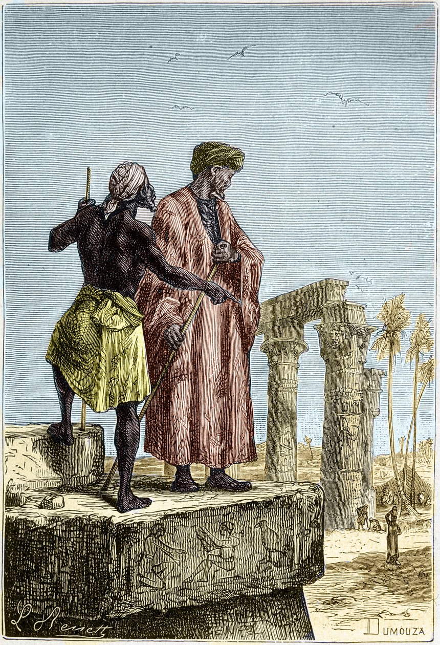 Ibn Battuta (1307-1377) in Egypt - in 