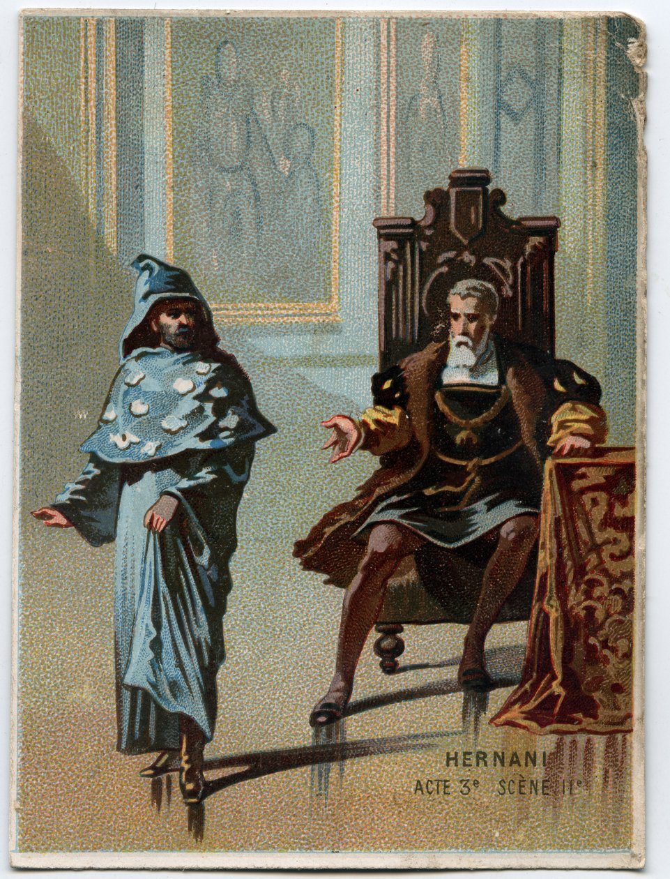 Illustration of 'Ernani' by Italian composer Giuseppe Verdi (1813 ...