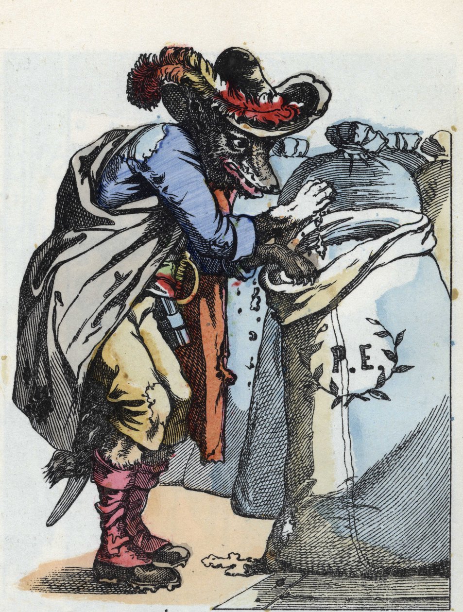 Illustration of the tale 
