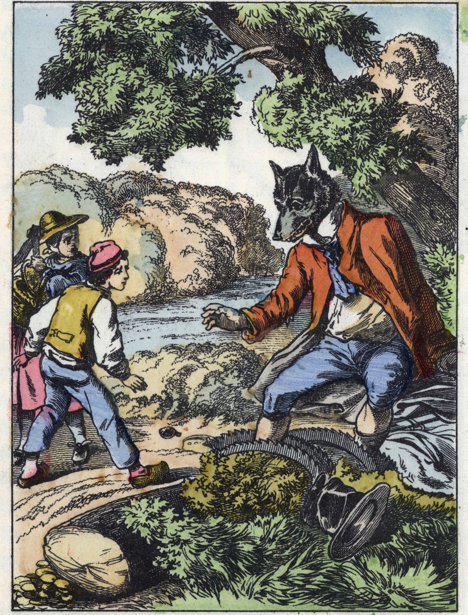 Illustration of the tale 