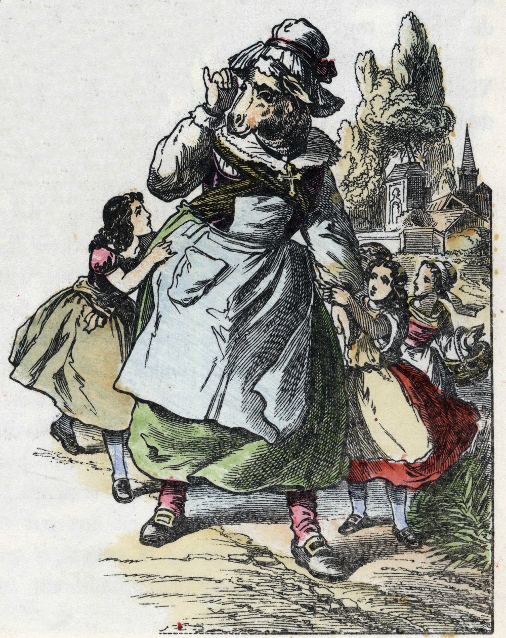 Illustration of the tale 