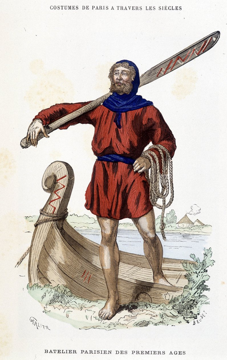 In Paris through the centuries by Knee-Lac by Unknown artist