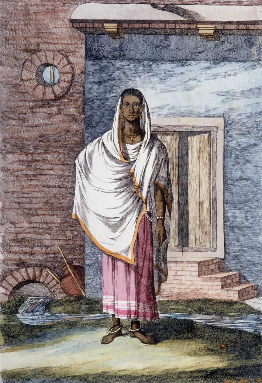 Indian culture and civilization: Hidjera, ballerina in India. by Unknown artist