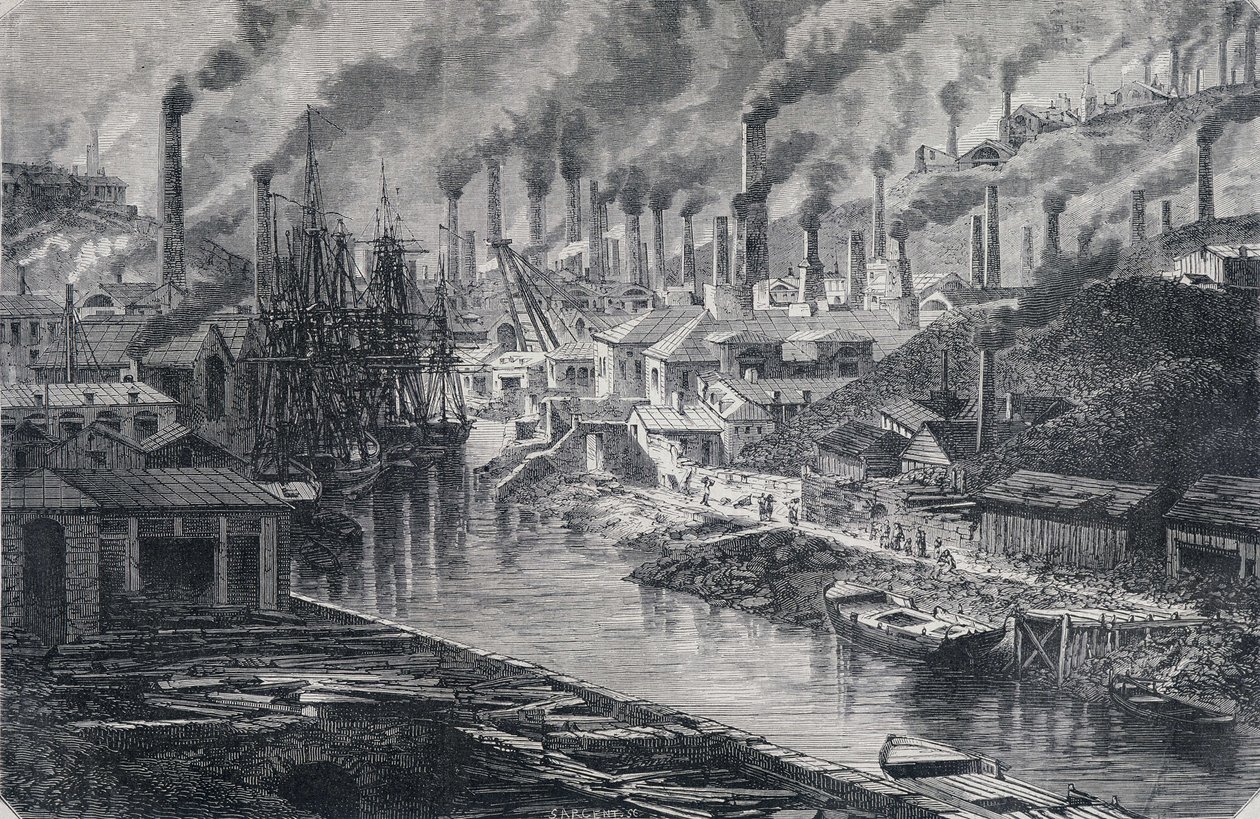 Industry in England: Copper Factory by Mr. Vivian (Manchester), 