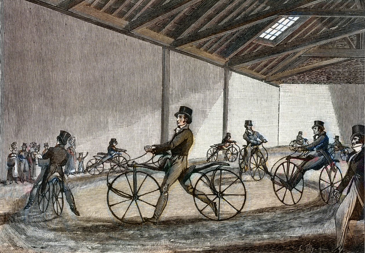 Internal View of the Manege for Hobby Horse by Unknown artist