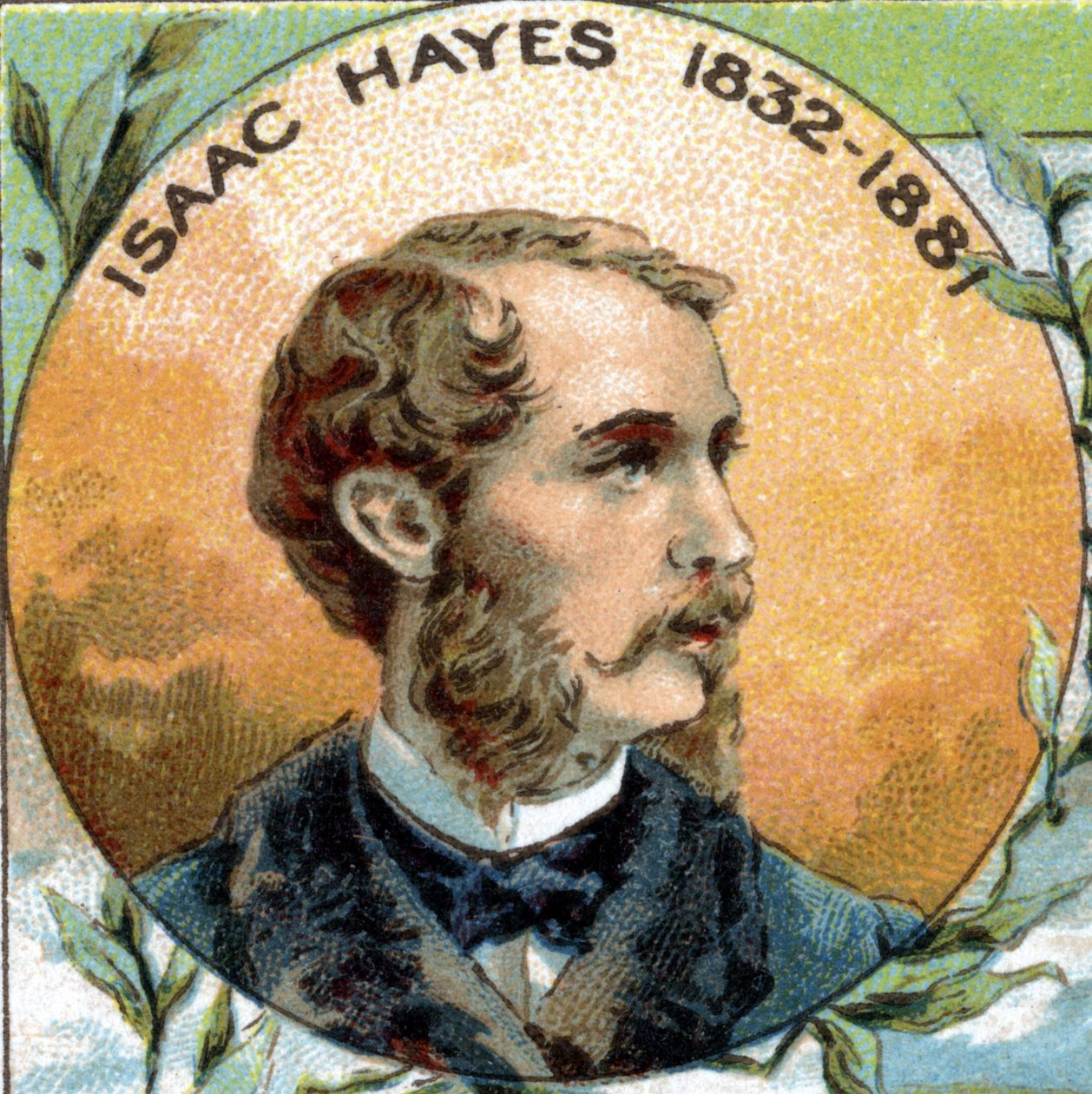 Isaac Israel Hayes (1832-1881) doctor and explorer of the Arctic continent by Unknown artist